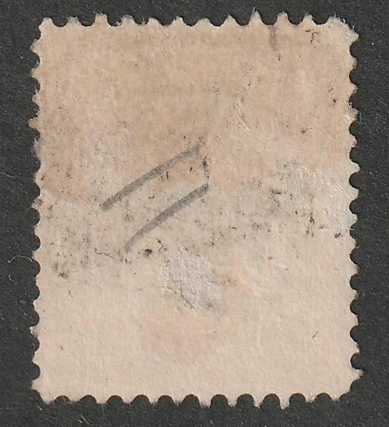 FINLAND - 1875 National Arms Issue .  1 Mark violet with scarce perforations  12&1/2 VF USED