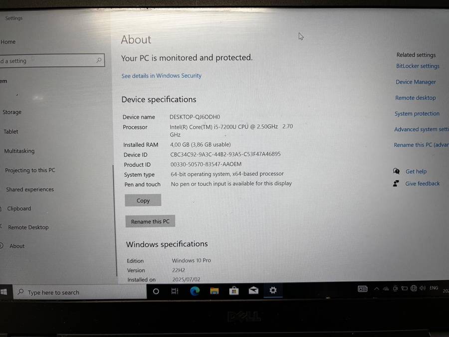 Dell Latitude 5480 Laptop