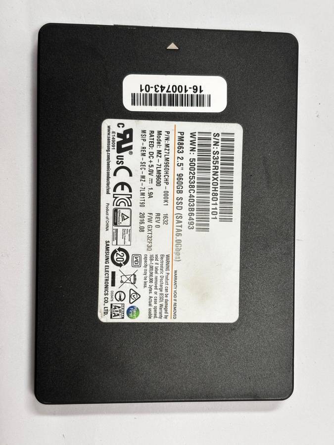 SSD - 960GB Samsung