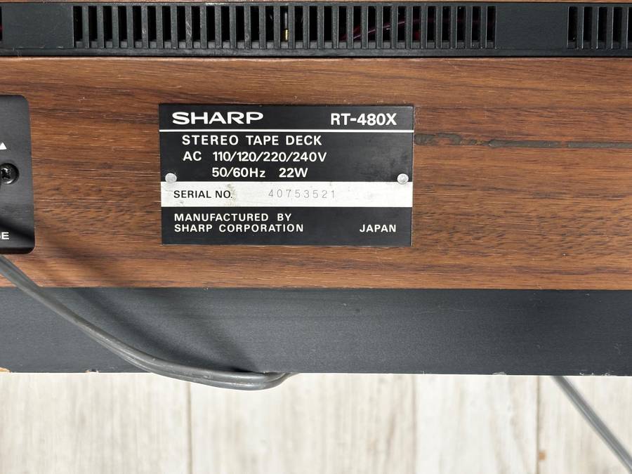 Stereo tape deck