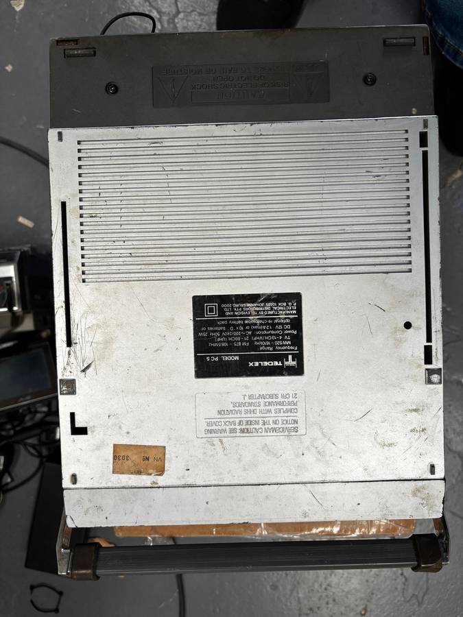 VINTAGE TEDELEX TV RADIO