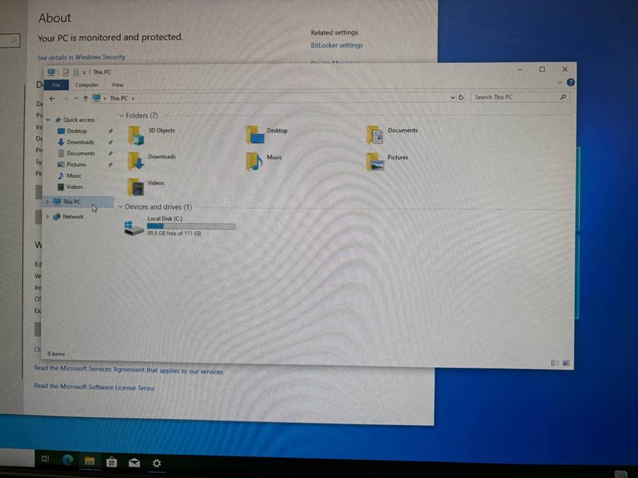 Intel NUC mini PC i3 10th Gen