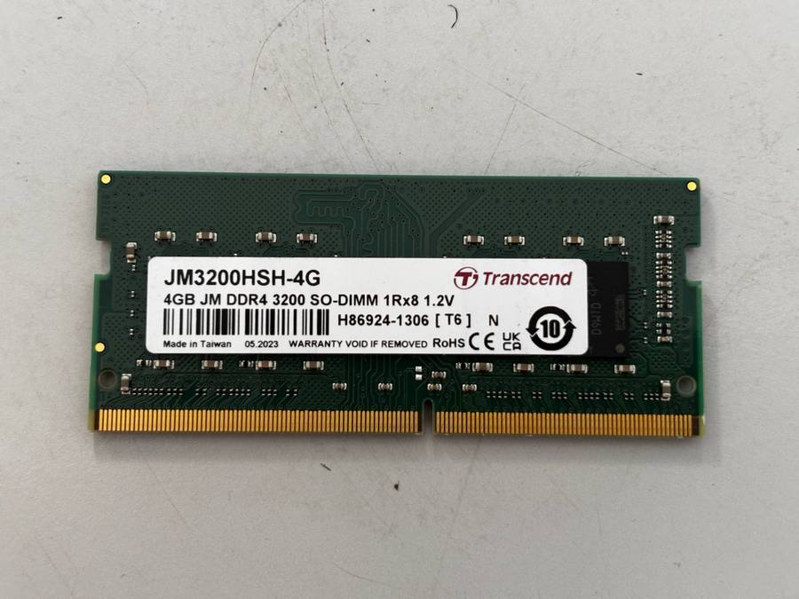 Laptop Memory - 4GB DDR4