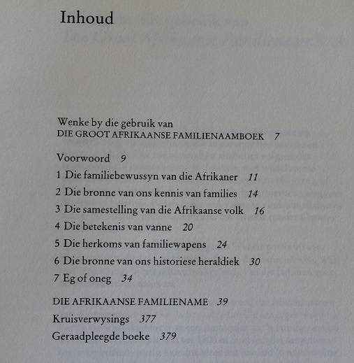 Die Groot Afrikaanse Familienaamboek deur C. Pama