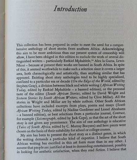 A Century of South African short stories introduced and edited by Jean Marquard.