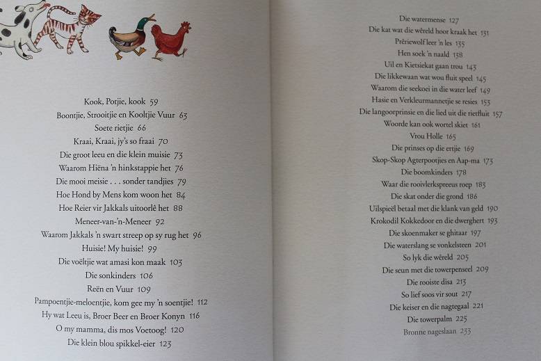 In die Nimmer-Immer-Bos oorvertel deur Linda Rode. Sprokies vir kinders.
