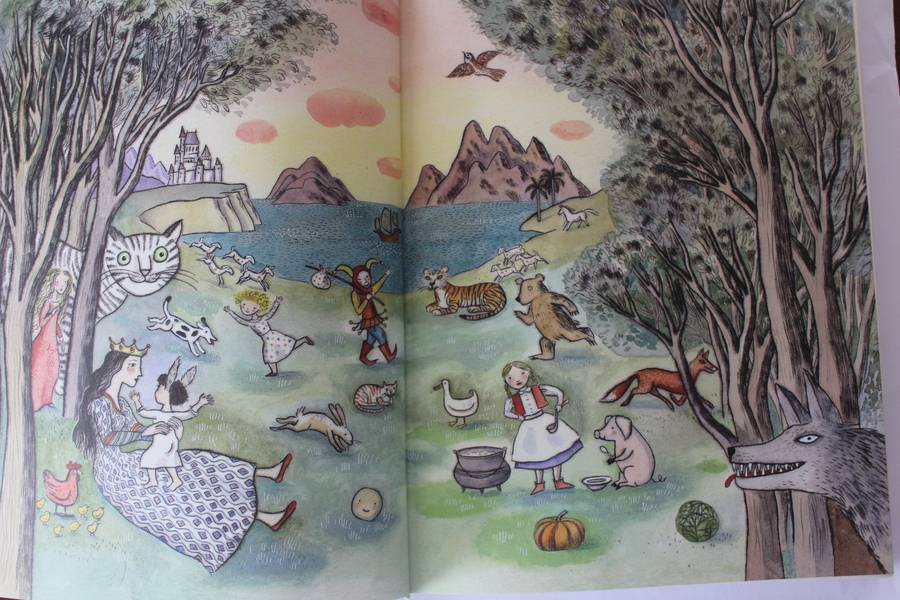 In die Nimmer-Immer-Bos oorvertel deur Linda Rode. Sprokies vir kinders.