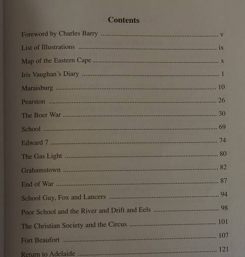 The diary of Iris Vaughan. Life in the Eastern Cape during the Anglo-Boer War