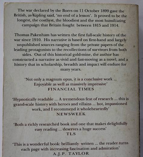 The Boer War by Thomas Pakenham