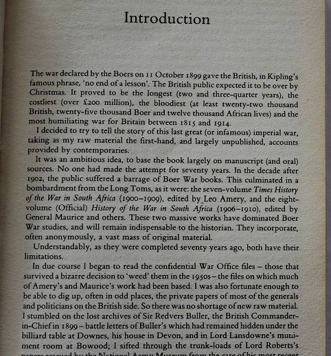 The Boer War by Thomas Pakenham