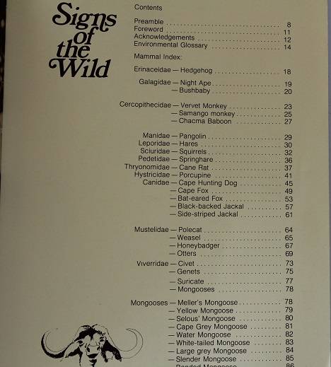 Signs of the wild by Clive Walker