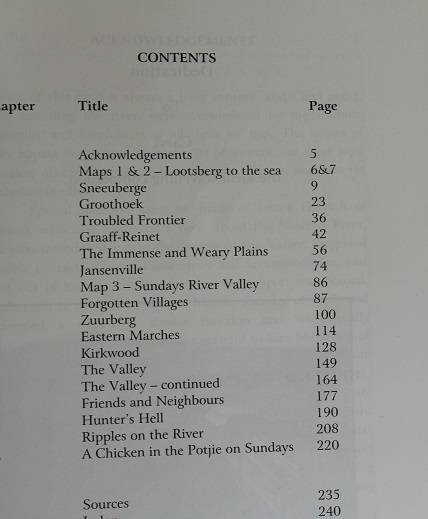 Sundays-Tales from a Winding River by Bartle Logie. Historical travelogue through the Eastern Cape