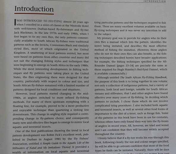 The South African Fly -Fishing handbook by Dean Riphagen. Inscribed!!