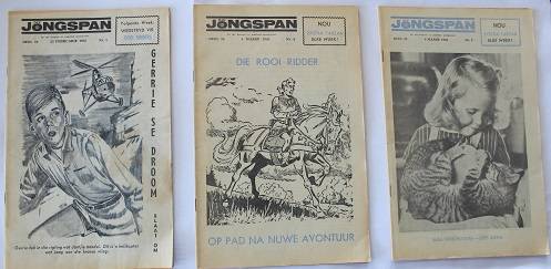 3 X Jongspan Tydskrifte-22 Feb, 1 Maart en 8 Maart. 1965