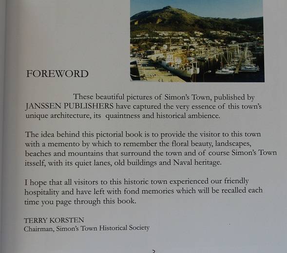 Simonstown- Photographic impressions by Leonard Zett. Cape Peninsula vol. 1