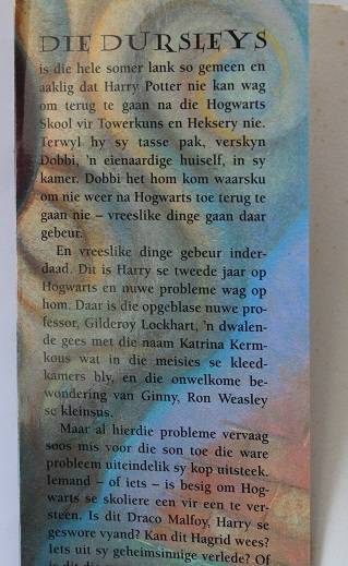 Harry Potter en die Kamer van Geheimenisse Deur J.K. Rowling