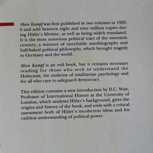 Mein Kampf by Adolf Hitler