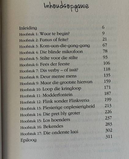 Fanus onthou en Sebastian lieg in die mou deur Fanus Rautenbach