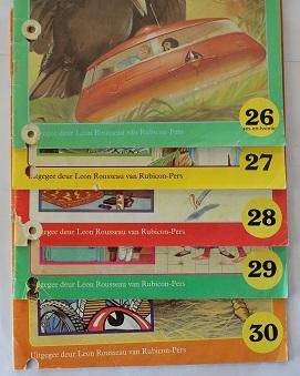 30 Volledige stel Storieman boekies plus 30 Storieman kassette deur Leon Rousseau 1985