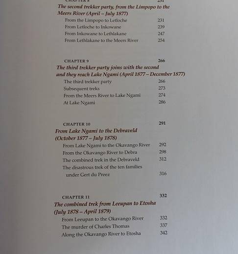 The Thirstland Trek 1874-1881 by Nicol Stasson