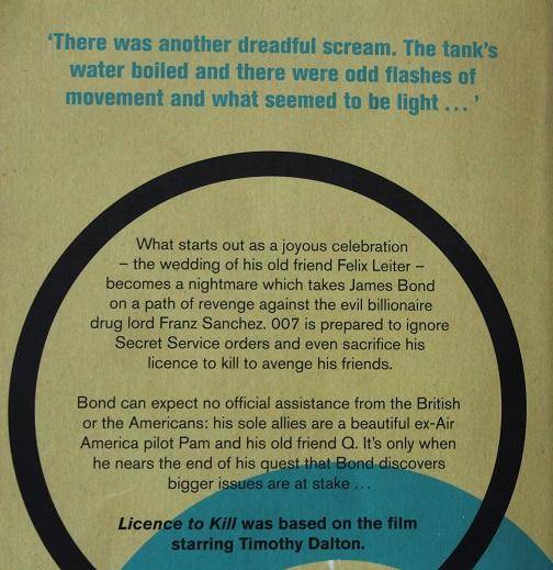 Licence to kill by John Gardner. James Bond
