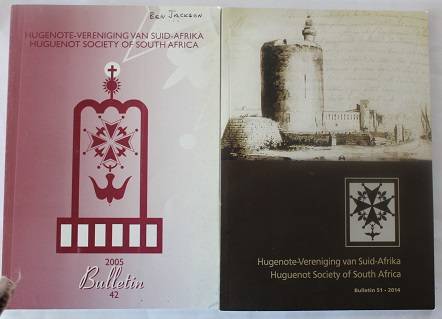 Hugenote-Vereniging/ Huguenot Society van Suid-Afrika Bulletin 42 van 2005/ 51 of 2014