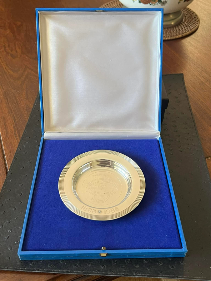 Silver & Diamond Bowl