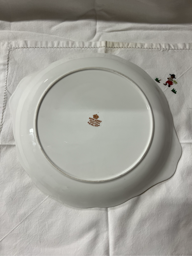 Royal Albert Heirloom Cake Plate