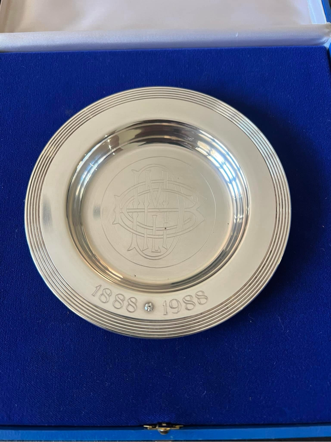 Silver & Diamond Bowl