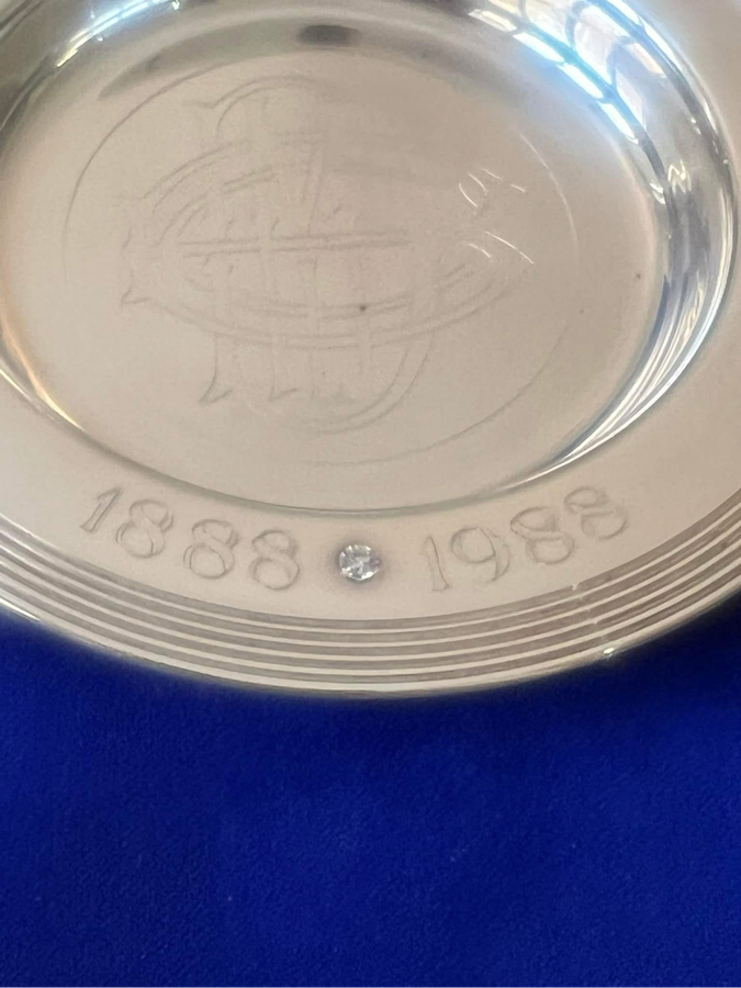 Silver & Diamond Bowl