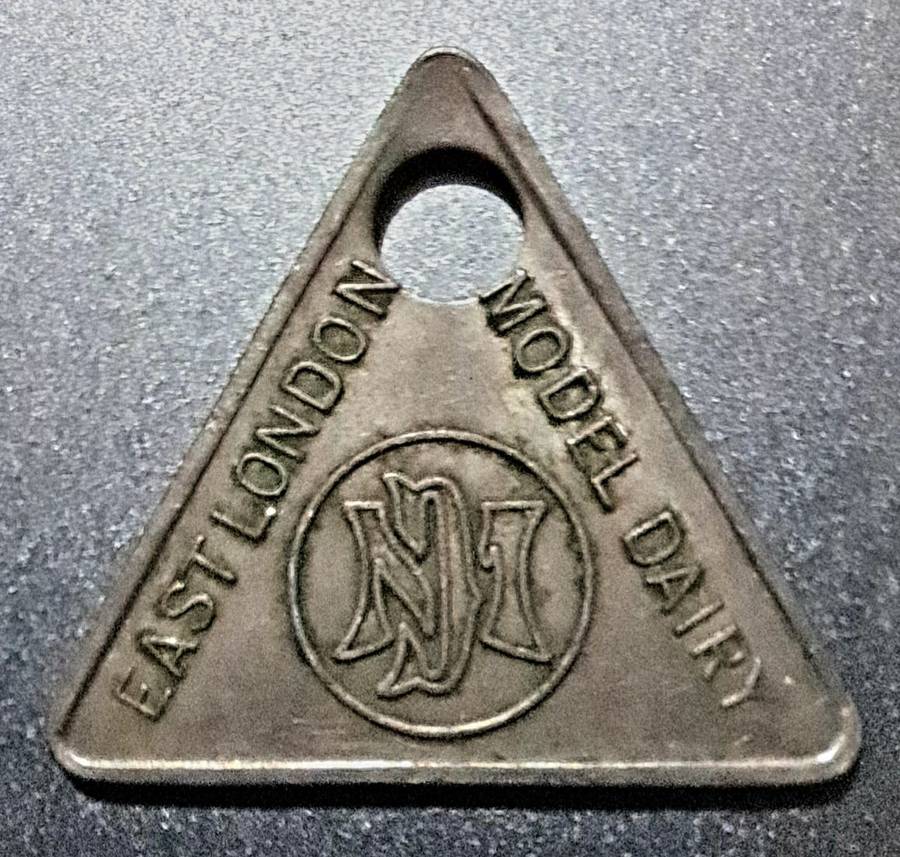 5 x Gorgeous East London Model Dairy - One Pint Milk Nickel Tokens - Bid for All