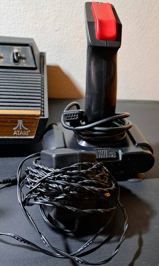 1970's Vintage ATARI CX-2600 Gaming Bundle (Read Description)