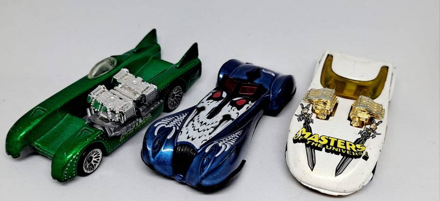 Hot Wheels - Diecast - Vintage 1998 MOTU Masters Of The Universe - Character Car Bundle