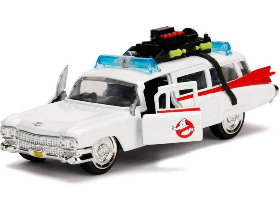 Jada - Ghostbusters Movie - Cadillac Ambulance - Ecto-1 - 1/32 Diecast Model Car