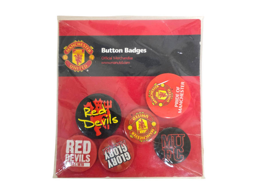 Manchester United 2x Wallets & Badges Pack