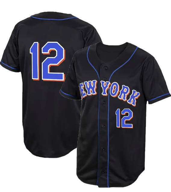 New York Mets Unofficial Replica Baseball Jersey (XL)