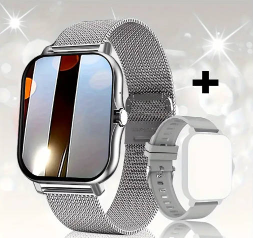 The latest elegant UNISEX smartwatch WITH Extra band and multiple functions