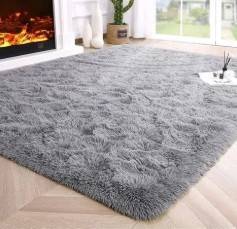 Soft and Fluffy 1.5m x 2m Rug Carpet---Non-Slip