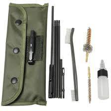 10pc Compact Rifle / Gun Complete Portable Cleaning Kit