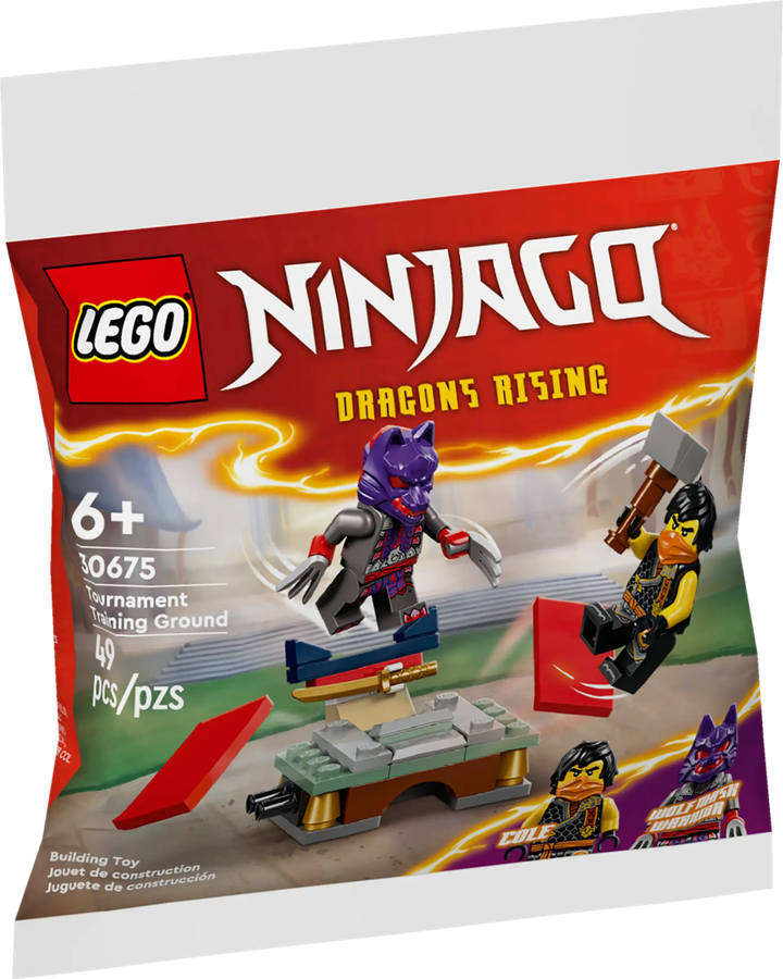 LEGO® Ninjago - Tournament Training Ground & Kai and Rapton's Temple Battle Polybag (30675)