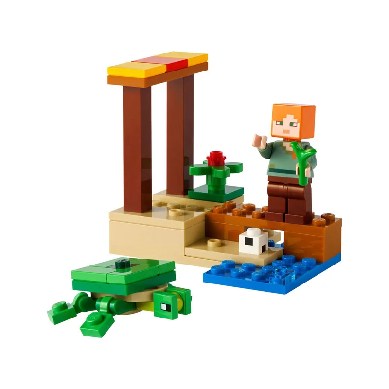 LEGO® Minecraft - The Turtle Beach Polybag (30432)