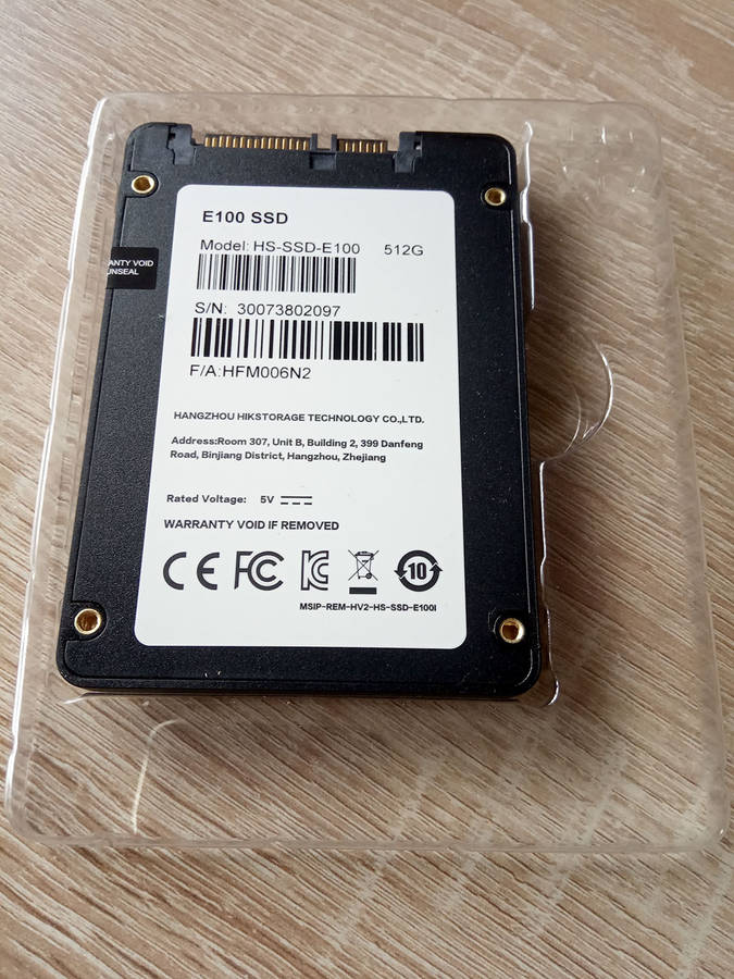 HIKVISION E100 512GB 2.5` SSD