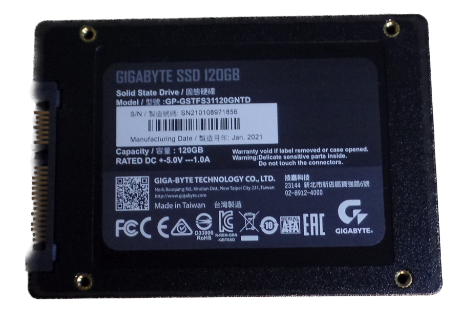 GIGABYTE 120GB 2.5` SSD