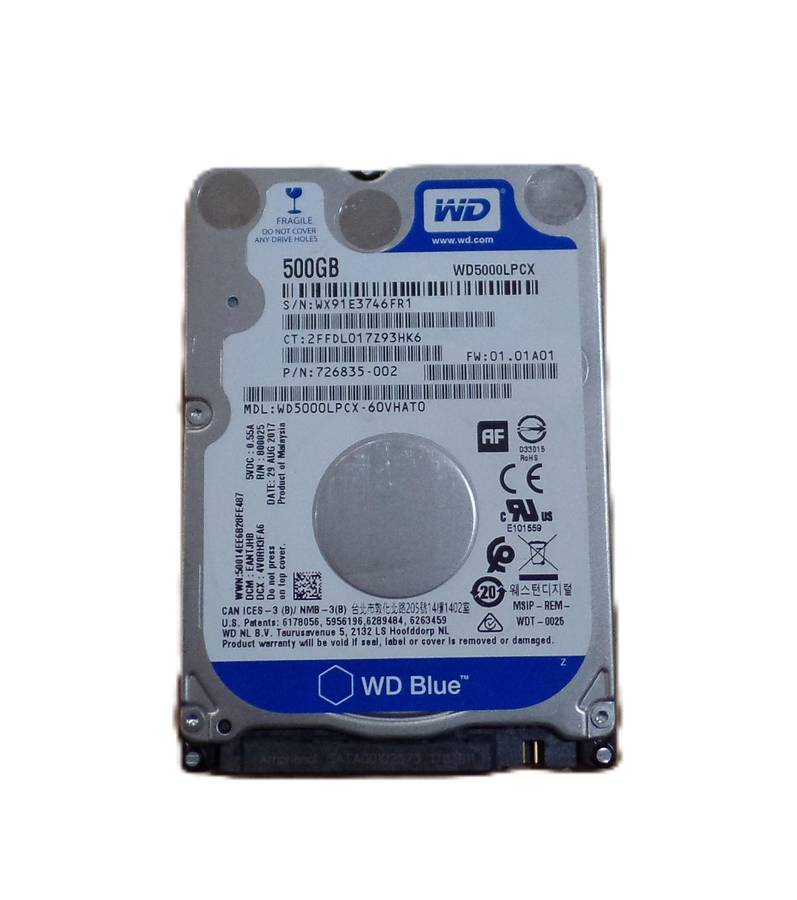 WD Blue 500GB 2.5` HDD