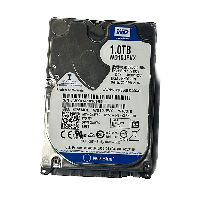WD Blue 1TB Laptop HDD