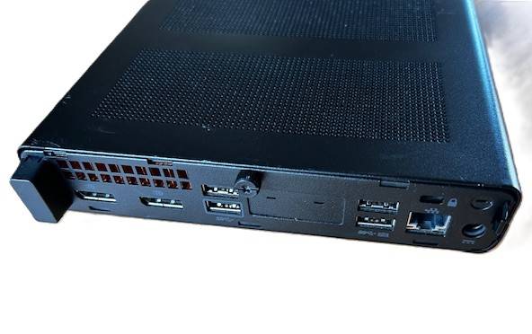 HP EliteDesk 705 G5 3400G Desktop Mini AMD Ryzen 5 Pro 3400 420GB SSD 8GB RAM