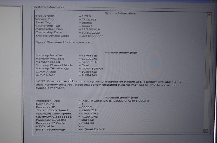 Dell Latitude 5400 Core i5 8th Gen 512GB SSD 32GB RAM 4G Windows 11 Pro *TOP SPEC*