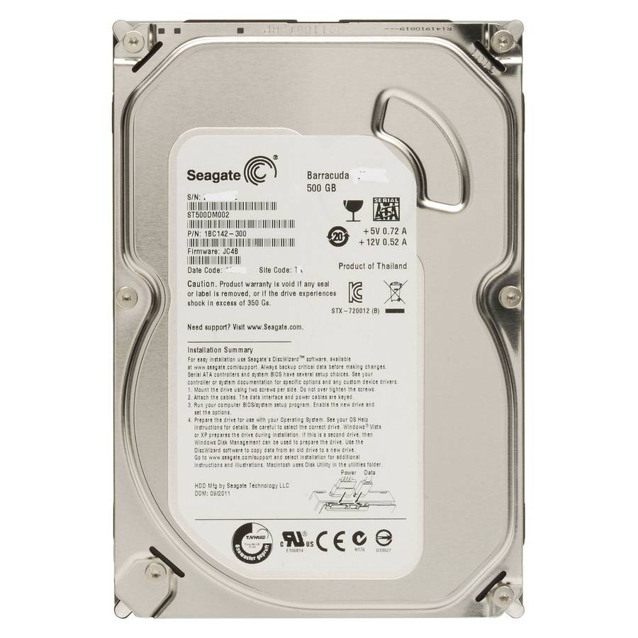 Seagate 500GB Desktop HDD