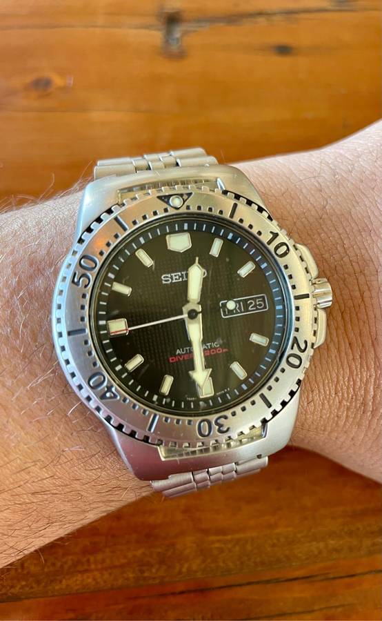 Seiko Black Knight automatic