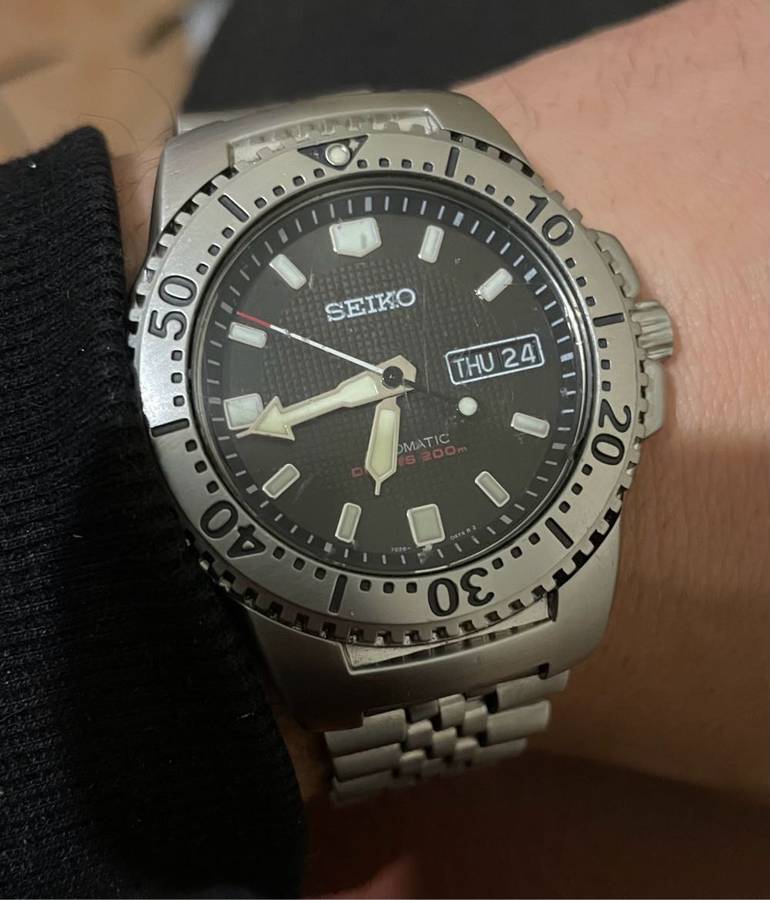 Seiko Black Knight automatic